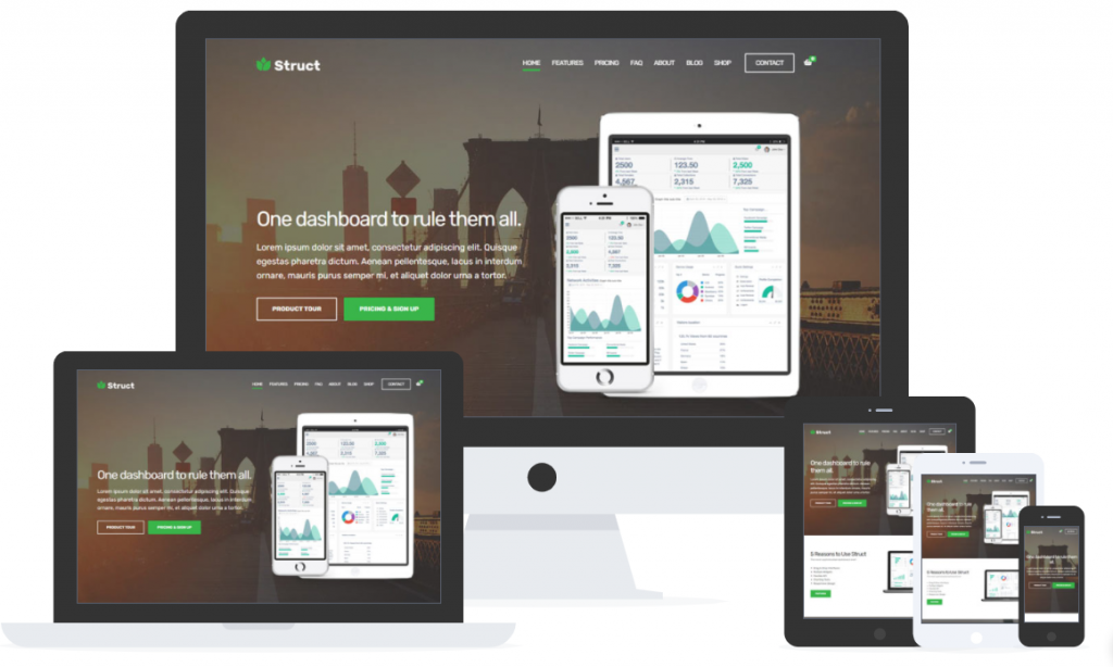 Tema WordPress untuk Bisnis