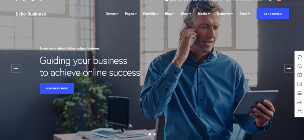 Tema WordPress untuk Bisnis