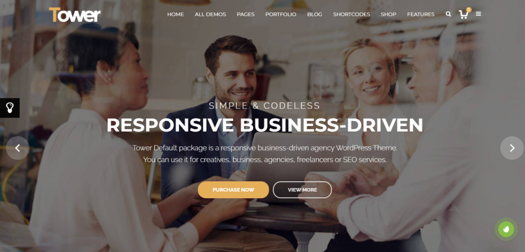 Tema WordPress untuk Bisnis