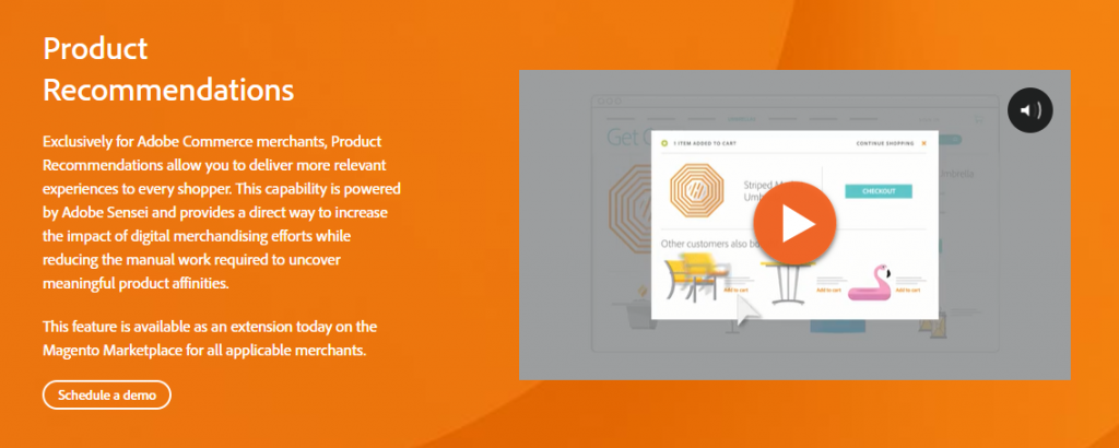 Magento 전자 상거래 스토어의 AI