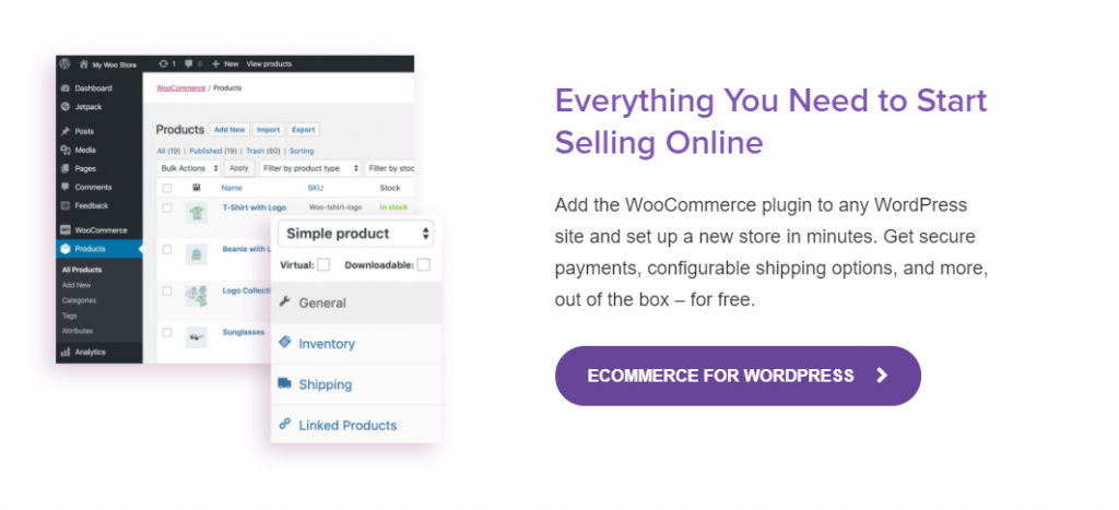 WooCommerce vs. Squarespace