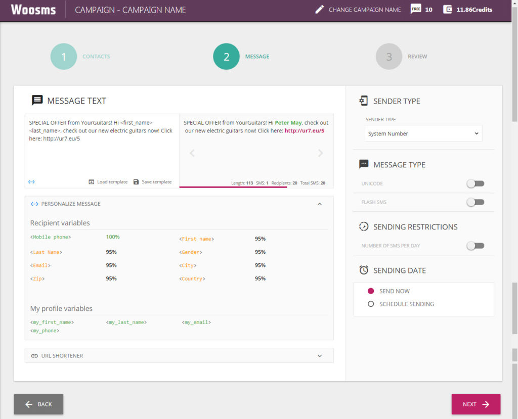 WooCommerce SMS-Benachrichtigungs-Plugins