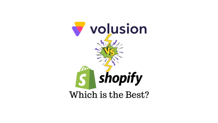 Volusion 대 Shopify Volusion vs Shopify