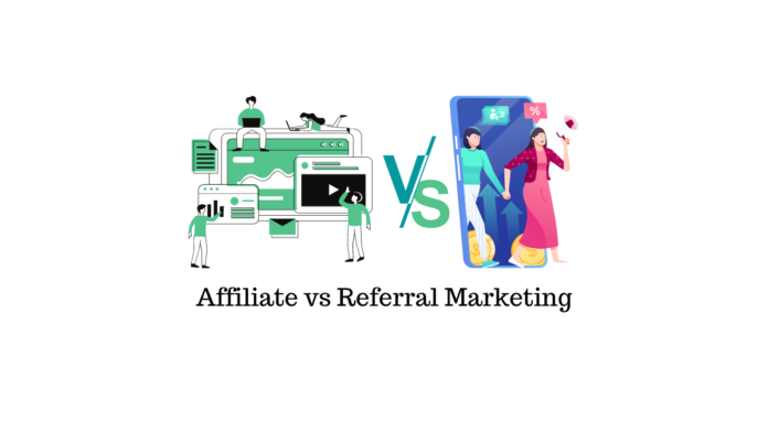 Marketing afiliat vs marketing de recomandare Affiliate marketing vs Referral marketing