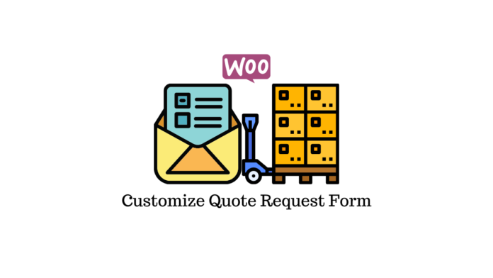 見積もりフォームバナーのリクエストをカスタマイズ Customize Request a Quote Form