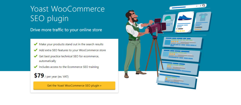 Melhores plugins de SEO para WooCommerce - plugin Yoast WooCommerce