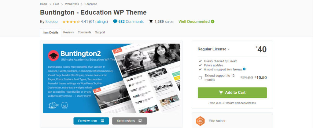 ธีมการศึกษา WordPress