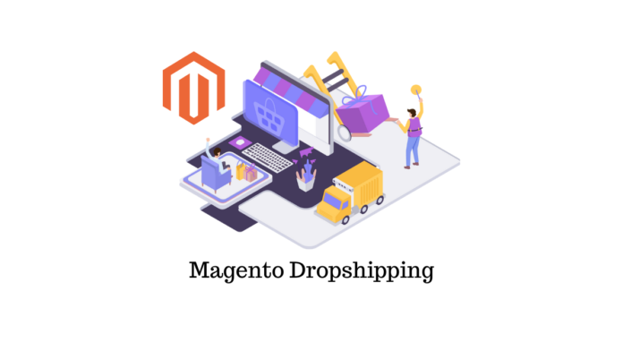 Magento 代发货 banner image for Dropshipping in Magento 2 article