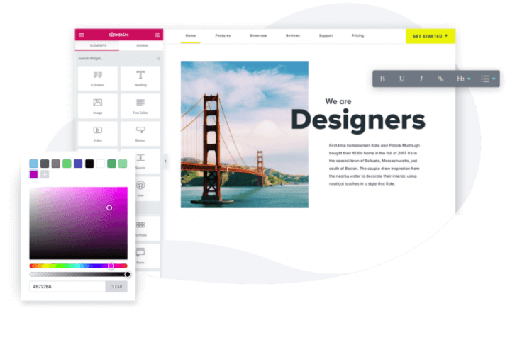 사용자 정의 WordPress 웹 사이트 - 페이지 빌더로 사용자 정의 - Elementor