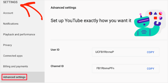 查找 YouTube 频道 ID Find YouTube channel ID