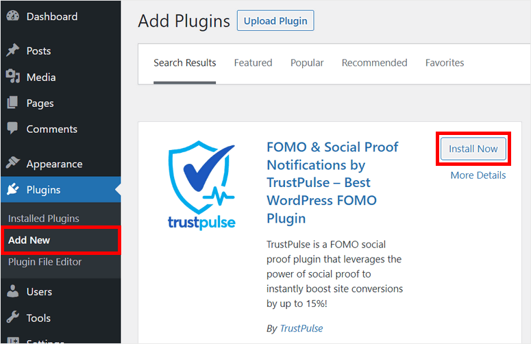 zainstaluj trustpulse - IsItWP - Darmowy wykrywacz motywów WordPress install trustpulse