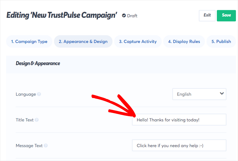 Trustpulse dostosuj projekt - IsItWP - Darmowy wykrywacz motywów WordPress trustpulse customize design
