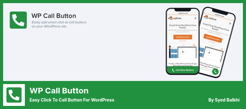 WP 呼叫按钮插件 - WordPress 的轻松点击呼叫按钮