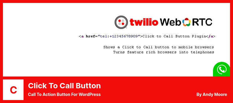 Click to Call Button Plugin - WordPress 的号召性用语按钮
