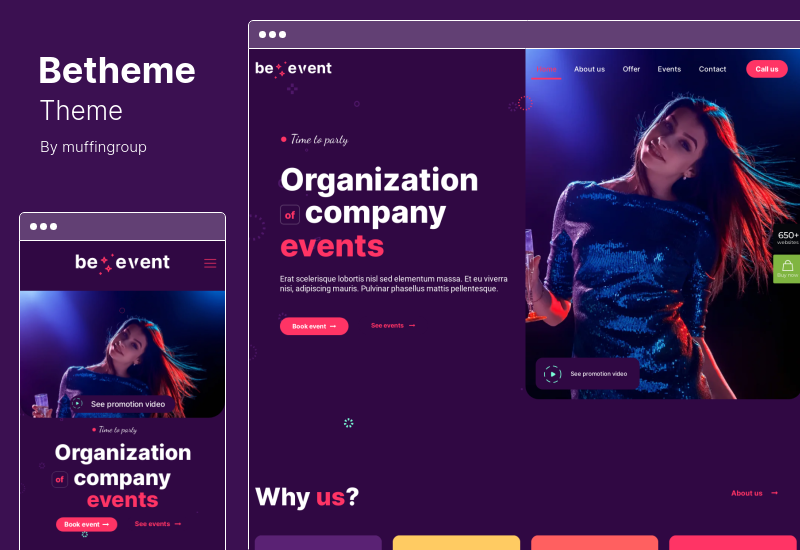 Betheme Theme — адаптивная многоцелевая тема WordPress WooCommerce