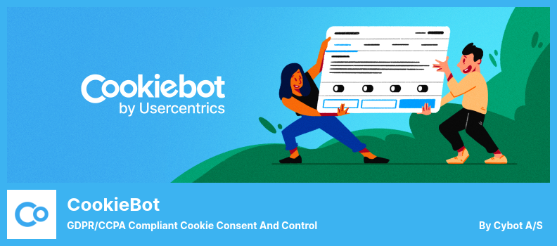 Complemento CookieBot - Consentimiento y control de cookies que cumplen con GDPR/CCPA