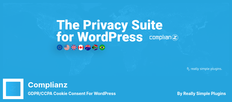 Complemento Complianz - Consentimiento de cookies GDPR/CCPA para WordPress