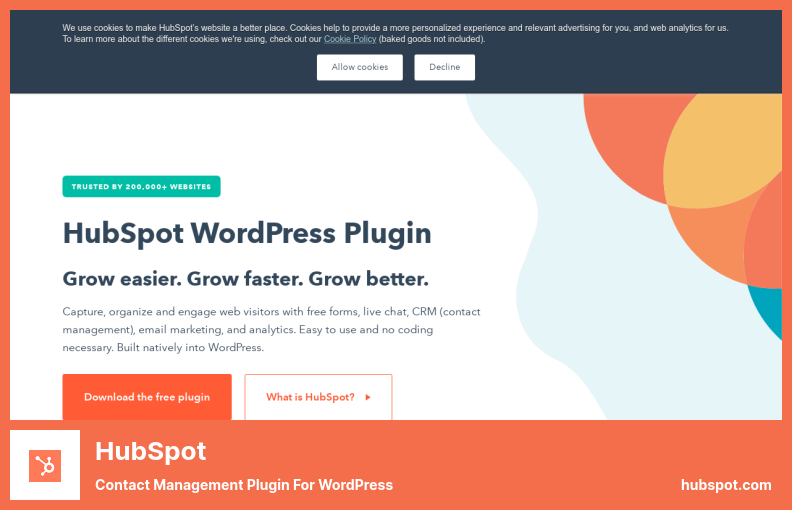 Complemento HubSpot - Complemento de administración de contactos para WordPress