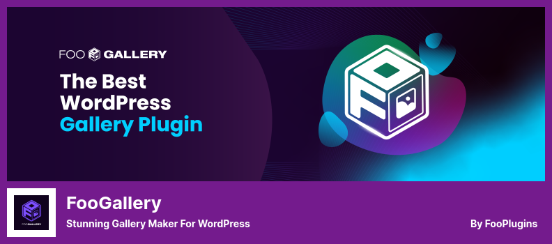 Complemento FooGallery - Impresionante creador de galerías para WordPress