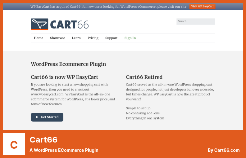 Cart66 Plugin - مكون إضافي للتجارة الإلكترونية في WordPress