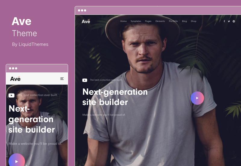 Ave Theme - Tema WordPress Serbaguna yang Responsif