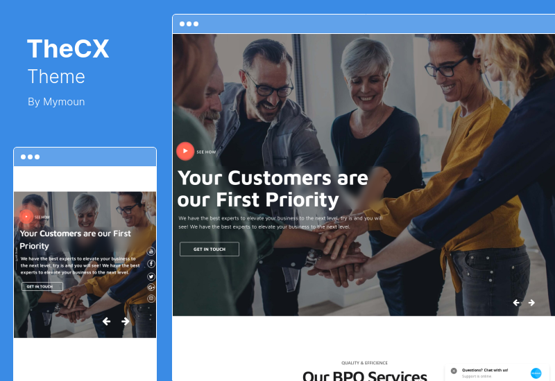 TheCX Theme - Tema WordPress Pengalaman Pelanggan