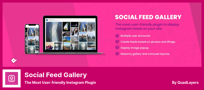 Plugin Galeri Umpan Sosial - Plugin Instagram Paling Ramah Pengguna