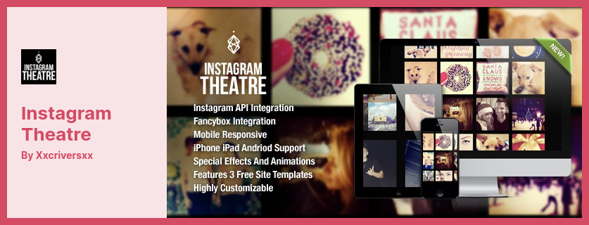 Plugin Teater Instagram - Memungkinkan Anda Menarik Foto Dari Akun Instagram Anda dengan Mudah