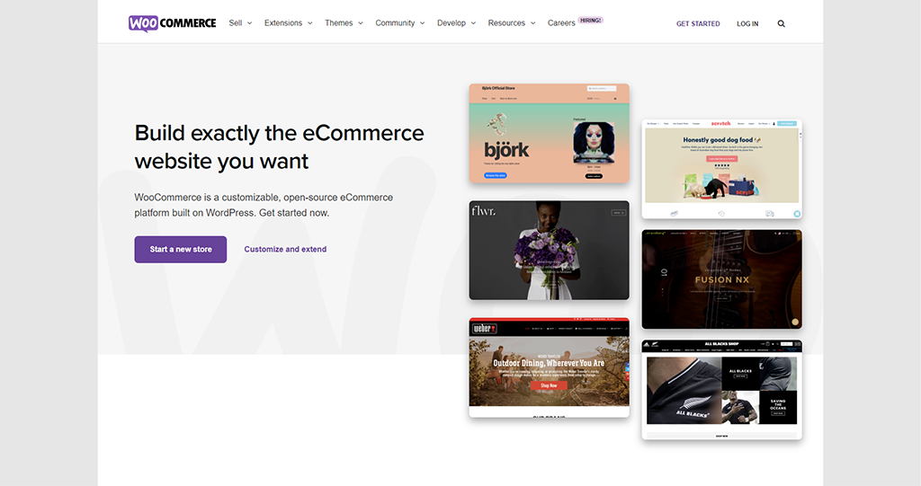 デジタル製品を販売するための最良のプラットフォーム:WooCommerce