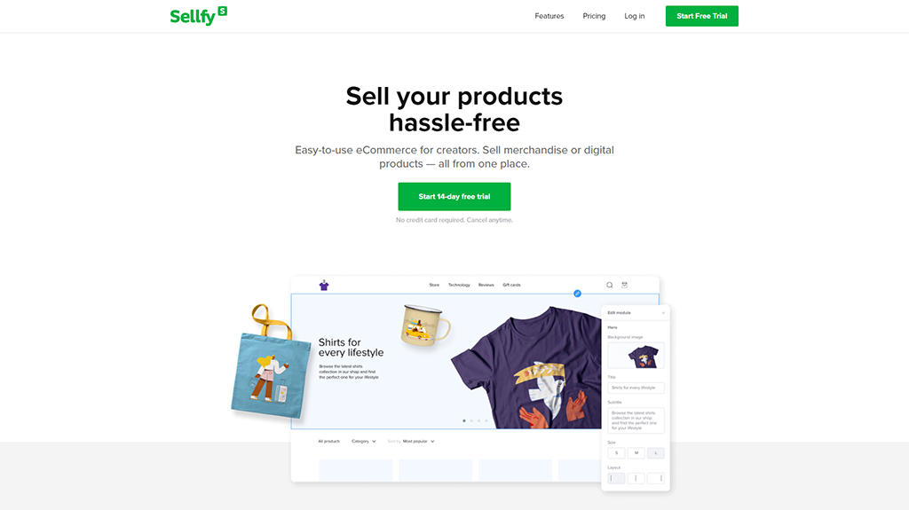 Sellfyで商品を販売する