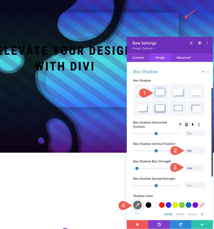 diviでのシームレスな背景デザインの移行