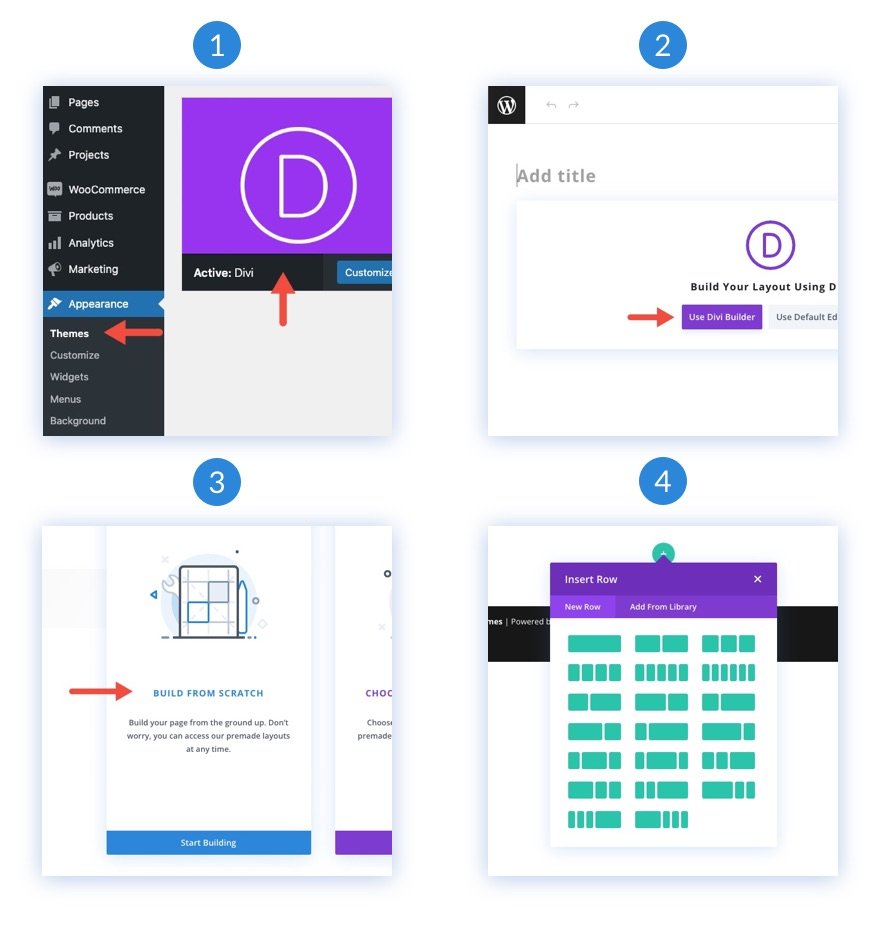 diviでのシームレスな背景デザインの移行