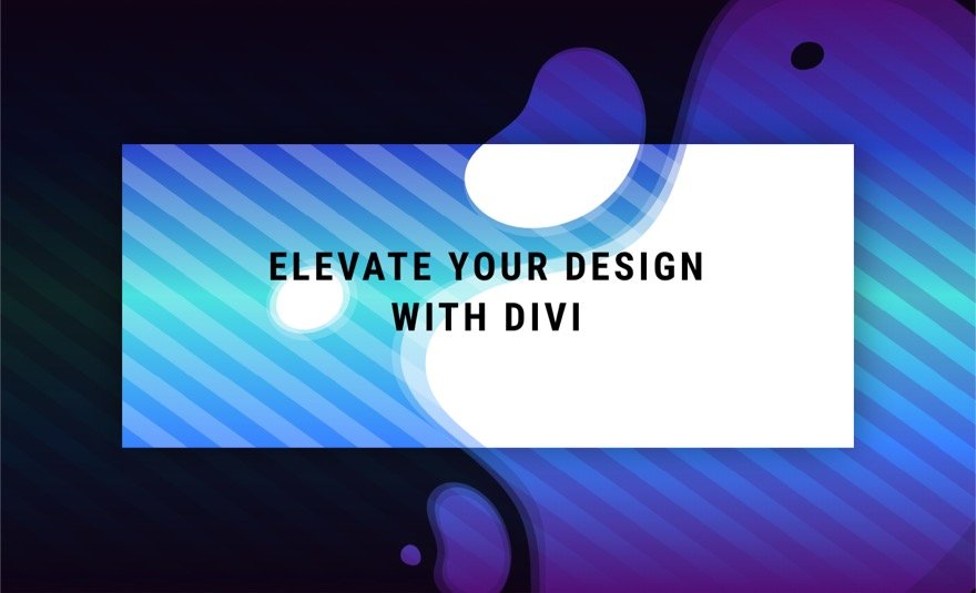 diviでのシームレスな背景デザインの移行