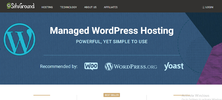 SiteGround Bestes WordPress-Hosting