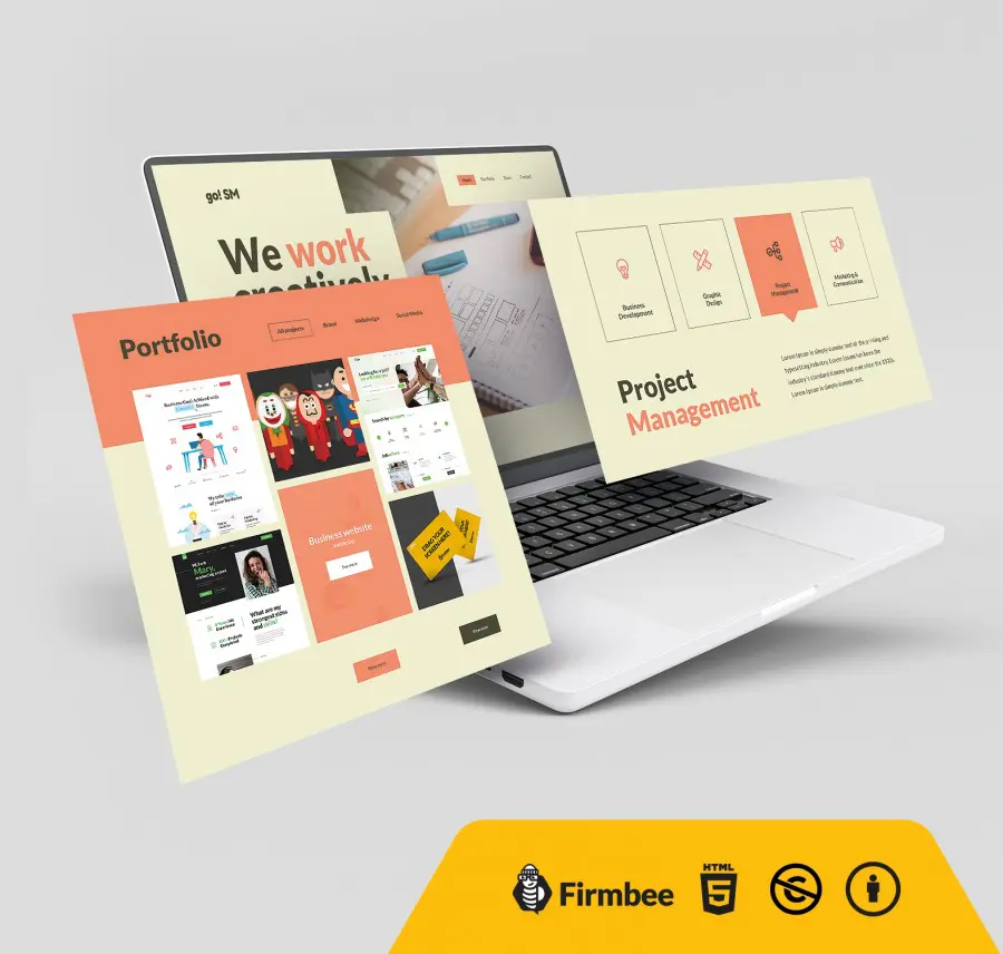 Șablon gratuit de profil Bootstrap Sm