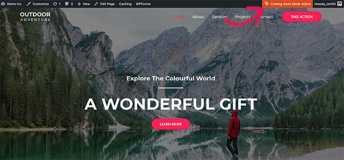 預覽您的網站 Preview your website