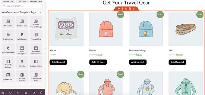 WooCommerce 商店預覽 WooCommerce store preview