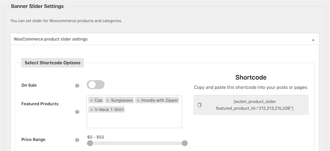 การจัดการแบนเนอร์ WooCommerce WooCommerce Banner Management