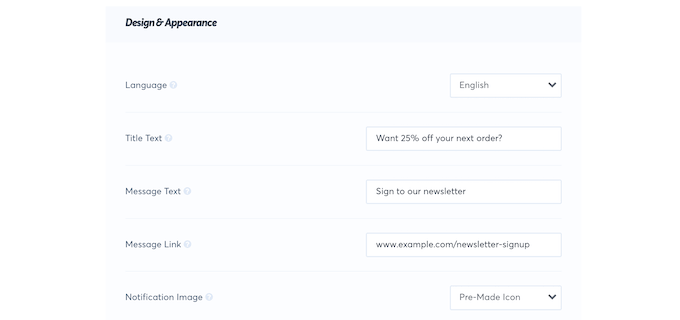 การสร้างข้อความการดำเนินการโดยใช้ TrustPulse Creating an action message using TrustPulse