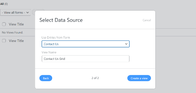 Datenquelle auswählen Select data source