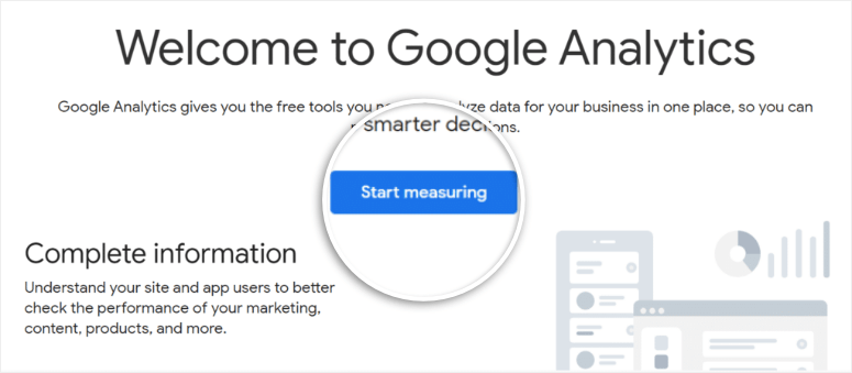 Beginnen Sie mit der Messung von Google Analytics - IsItWP - Free WordPress Theme Detector start measuring google analytics