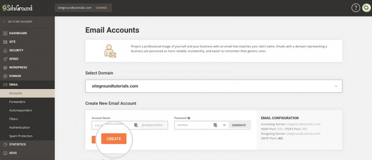 SiteGround-E-Mail-Einrichtung 2