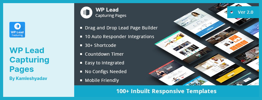 Plugin WP Lead Capturing Pages - Buat Halaman Arahan & Halaman Utama yang Menakjubkan