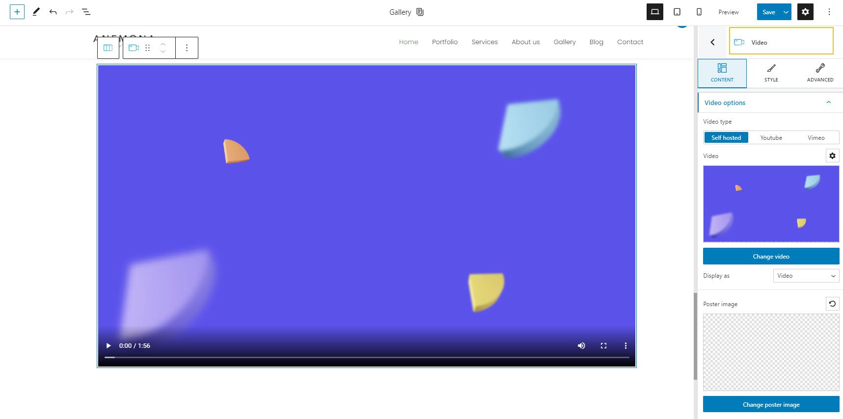 kubioビデオブロック