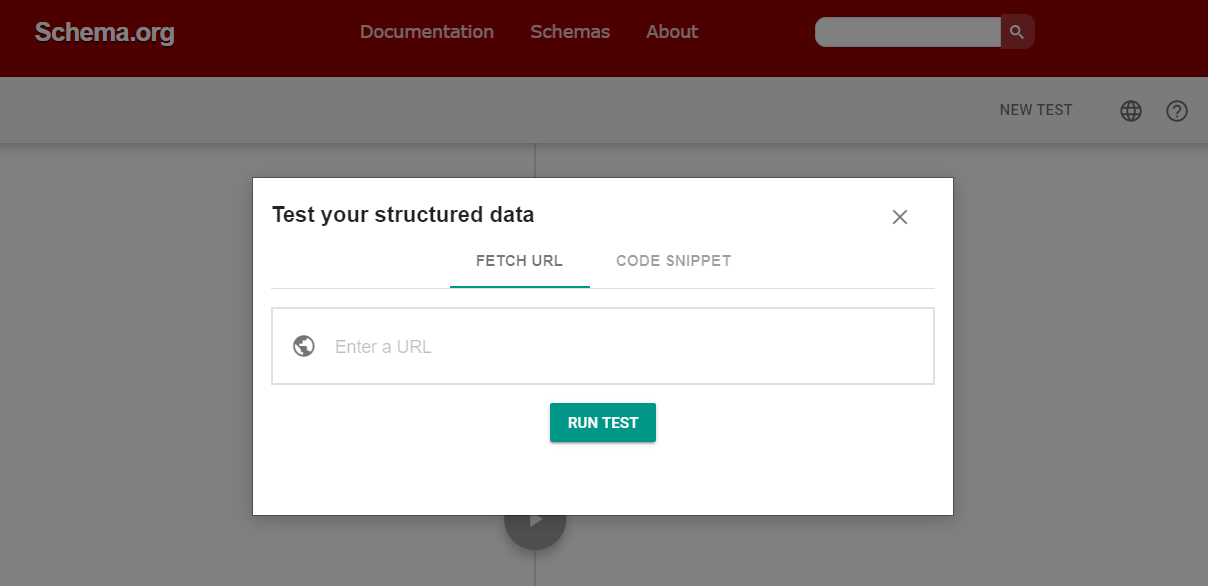 เครื่องมือทดสอบ Schema.org
