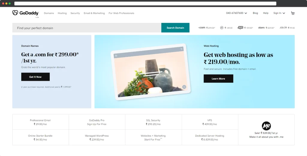 Programme d'affiliation GoDaddy