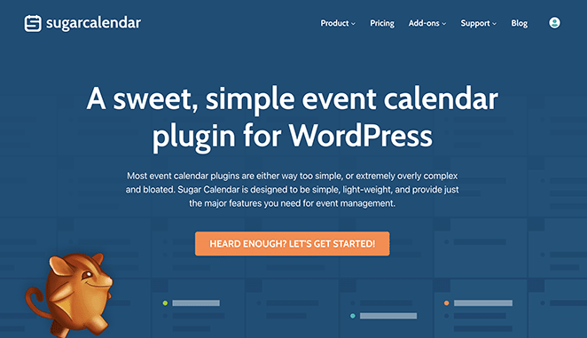 calendario-zucchero - SeedProd sugar calendar: best wordpress calendar plugins