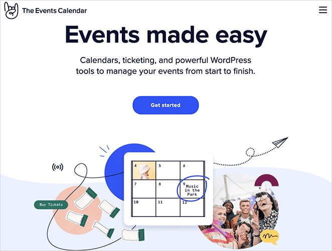 il-calendario-eventi - SeedProd the events calendar: best WordPress calendar plugins