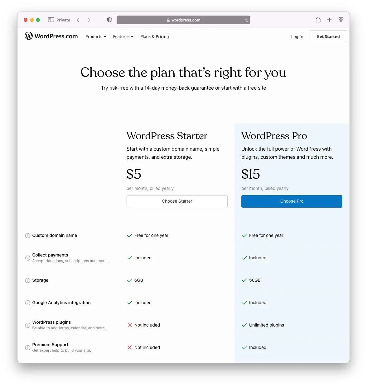 Цены на WordPress.com снова изменились