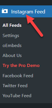 corregir oembed de facebook e instagram - configuración de feed